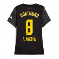 Echipament fotbal Borussia Dortmund Felix Nmecha #8 Tricou Deplasare 2024-25 pentru femei maneca scurta